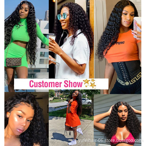 Top high quality small wavy virgin 100% human hair bundles